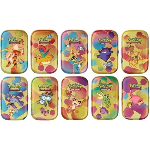 151 Set of 10 Mini Tin
